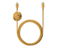 Kabel Lightning Native Union Night Cable USB-C – Lightning 3m kraft
